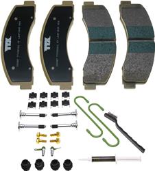 Mevotech TTX Premium Met Brake Pads for 2010-2021 EXPEDITION, NAVIGATOR, 2010-2020 F-150 - TXBPM2087