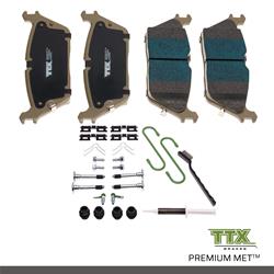 Mevotech TTX Premium Met Brake Pads TXBPM2169