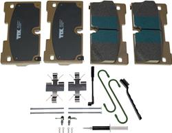 Mevotech TTX Premium Met Brake Pads TXBPM2173