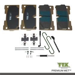 Mevotech TTX Premium Met Brake Pads TXBPM2173