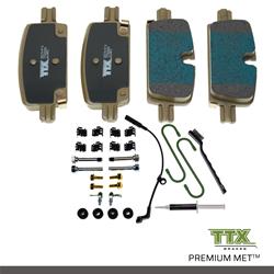 Mevotech TTX Premium Met Brake Pads TXBPM2174
