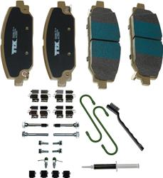 Mevotech TTX Premium Met Brake Pads TXBPM2186