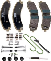 Mevotech TTX Premium Met Brake Pads for 2019-2020 2500, 2019-2025 3500 - TXBPM2224