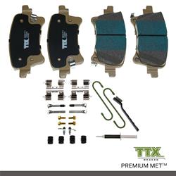 Mevotech TTX Premium Met Brake Pads TXBPM2233
