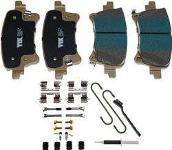 Mevotech TTX Premium Met Brake Pads for 2020-2025 GLADIATOR, 2021-2025 WRANGLER - TXBPM2233