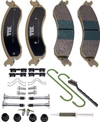 Mevotech TTX Premium Met Brake Pads TXBPM2406