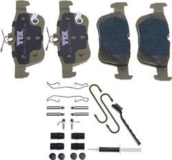 Mevotech TTX Pursuit Certified Brake Pads TXBPP1833B