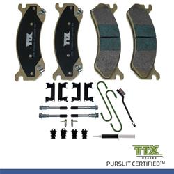 Mevotech TTX Pursuit Certified Brake Pads TXBPP2087