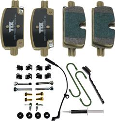 Mevotech TTX Pursuit Certified Brake Pads TXBPP2174