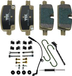 Mevotech TTX Pursuit Certified Brake Pads TXBPP2174