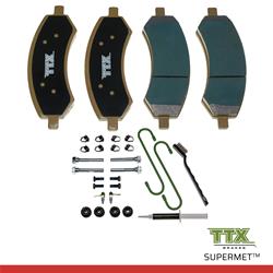 Mevotech TTX SuperMet Brake Pads TXBSM1084
