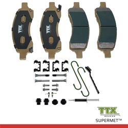 Mevotech TTX SuperMet Brake Pads TXBSM1169