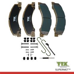 Mevotech TTX SuperMet Brake Pads TXBSM1273