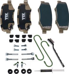 Mevotech TTX SuperMet Brake Pads TXBSM1274