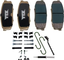 Mevotech TTX SuperMet Brake Pads for 2007-2021 TUNDRA - TXBSM1304