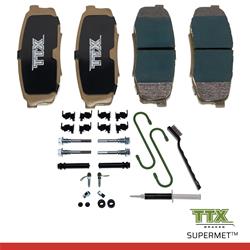 Mevotech TTX SuperMet Brake Pads TXBSM1304