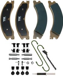 Mevotech TTX SuperMet Brake Pads for 2008-2025 E-450 SUPER DUTY - TXBSM1330