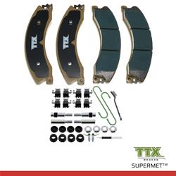 Mevotech TTX SuperMet Brake Pads TXBSM1411A