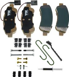 Mevotech TTX SuperMet Brake Pads for 2014-2021 PROMASTER 1500, PROMASTER 2500, PROMASTER 3500 - TXBSM1490