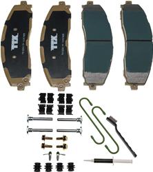 Mevotech TTX SuperMet Brake Pads for 2013-2024 F-250 SUPER DUTY, 2012-2024 F-350 SUPER DUTY, 2013-2016 F-450 SUPER DUTY - TXBSM1691