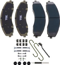 Mevotech TTX SuperMet Brake Pads for 2017-2024 F-450 SUPER DUTY, F-550 SUPER DUTY, 2020-2024 F-600 SUPER DUTY - TXBSM2018