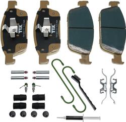 Mevotech TTX SuperMet Brake Pads for 2014-2023 TRANSIT CONNECT - TXBSM2039