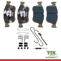 Mevotech TTX SuperMet Brake Pads TXBSM2300