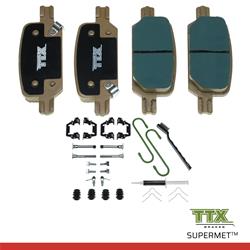 Mevotech TTX SuperMet Brake Pads TXBSM2370