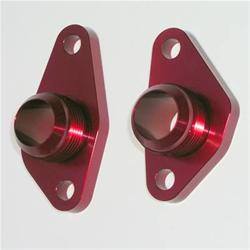 Meziere Water Pump Port Adapter Flanges WP8816ANR