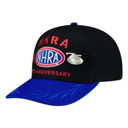 NHRA 75th Anniversary Collectors Pin Hat NH75MH000900
