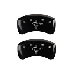 MGP Black Caliper Covers for 2005-2014 MUSTANG - 10010RMB2BK
