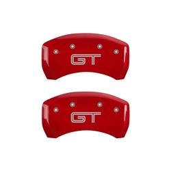 MGP Red Caliper Covers for 2005-2014 MUSTANG - 10010RMGTRD