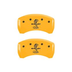 MGP Yellow Caliper Covers for 2005-2014 MUSTANG - 10010RSBYYL