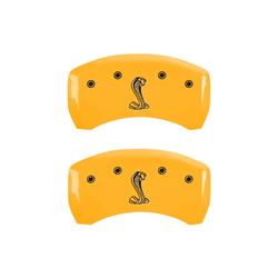 MGP Yellow Caliper Covers for 2005-2014 MUSTANG - 10010RSNKYL