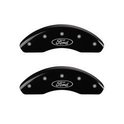 MGP Black Caliper Covers for 2008-2012 ESCAPE - 10011FFRDBK