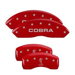 MGP Caliper Covers Brake Caliper Covers 10017SCLCBK