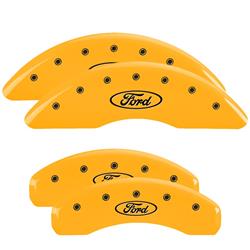 MGP Yellow Caliper Covers for 2007-2009 EXPEDITION - 10023SFRDYL