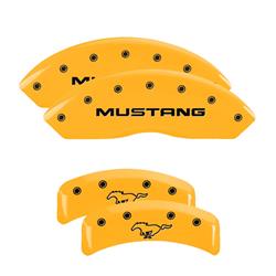 MGP Yellow Caliper Covers for 1999-2004 MUSTANG - 10095SMPYYL