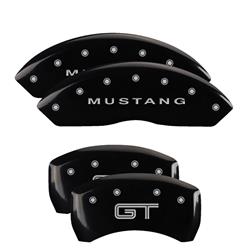 MGP Black Caliper Covers for 2005-2009 MUSTANG - 10197SMG2BK