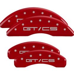MGP Red Caliper Covers for 2015-2023 MUSTANG - 10200SGTCRD