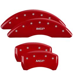 MGP Red Caliper Covers for 2015-2023 MUSTANG - 10200SMGPRD