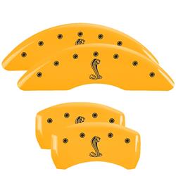 MGP Yellow Caliper Covers for 2015-2023 MUSTANG - 10200SSNKYL