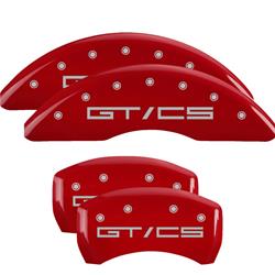 MGP Red Caliper Covers for 2015-2023 MUSTANG - 10201SGTCRD