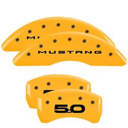 MGP Yellow Caliper Covers for 2015-2023 MUSTANG - 10201SM52YL