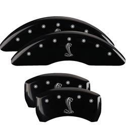 MGP Black Caliper Covers for 2015-2023 MUSTANG - 10201SSNKBK