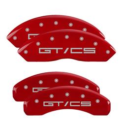 MGP Red Caliper Covers for 2015-2023 MUSTANG - 10202SGTCRD