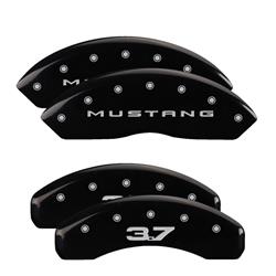 MGP Black Caliper Covers for 2015-2023 MUSTANG - 10202SM32BK
