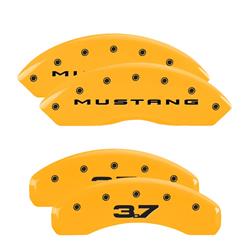 MGP Yellow Caliper Covers for 2015-2023 MUSTANG - 10202SM32YL