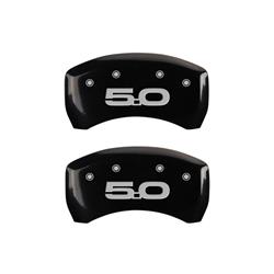 MGP Black Caliper Covers for 2015 MUSTANG - 10203RM52BK