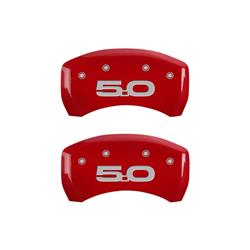 MGP Red Caliper Covers for 2015 MUSTANG - 10203RM52RD